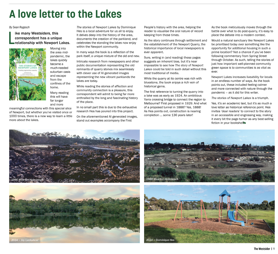 Book Review – Newport&nbsp;Lakes